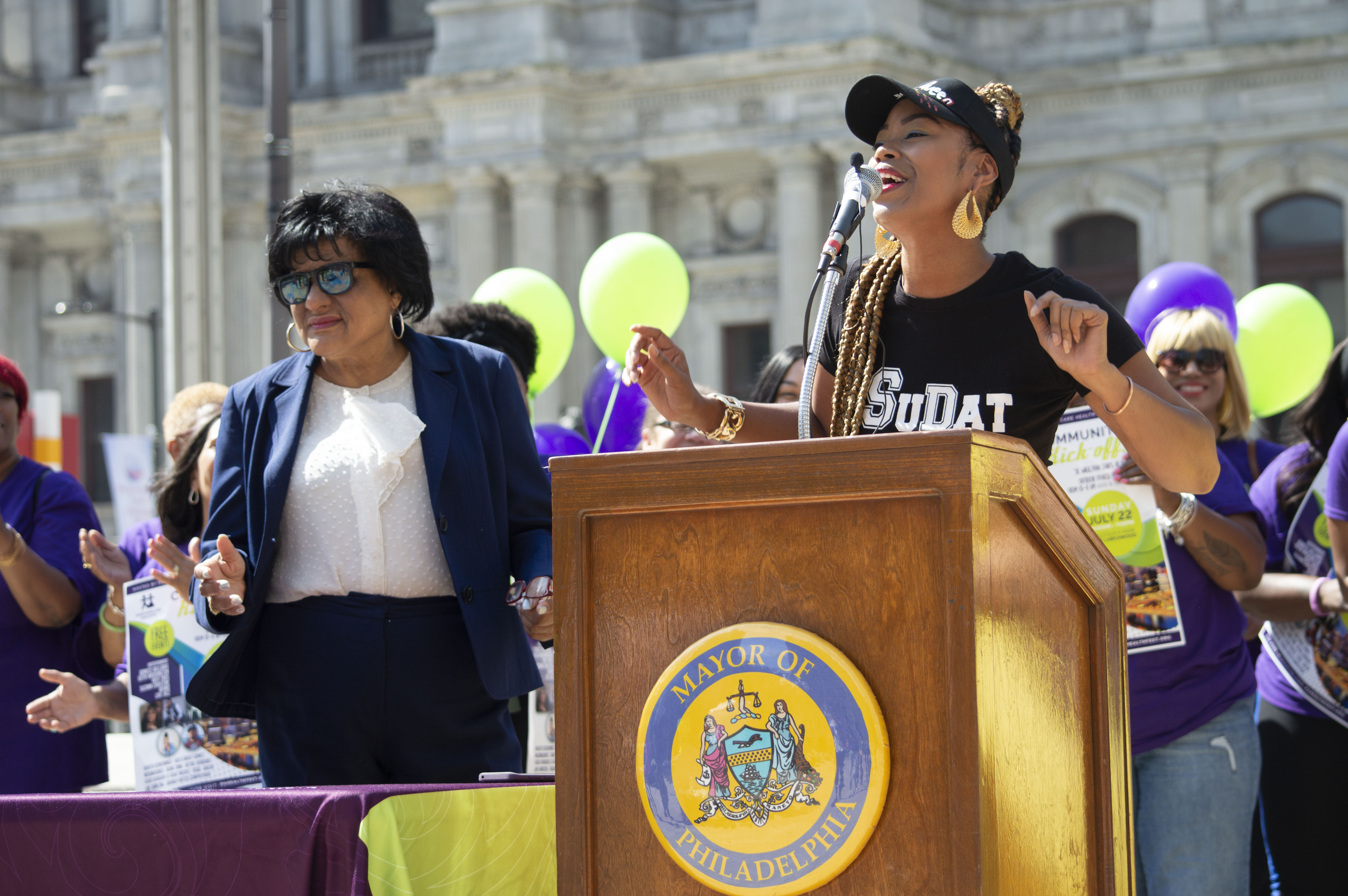 Stars shine and health care addressed at Malcolm X Park